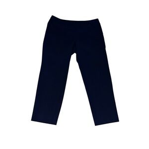 St. John navy blue trousers dress pants office work 12